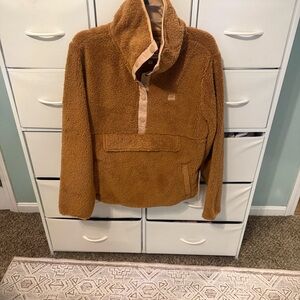 Billabong Tan Fleece Jacket